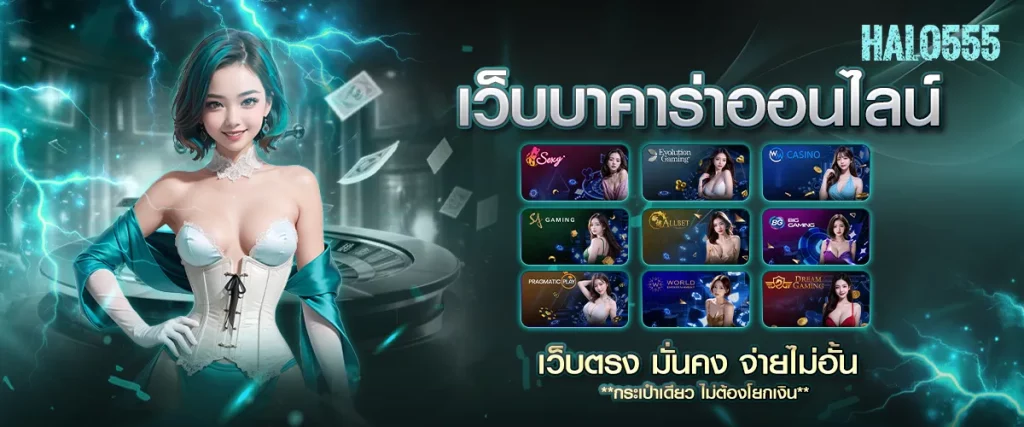 เว็บบาคาร่าออนไลน์ BY halo555